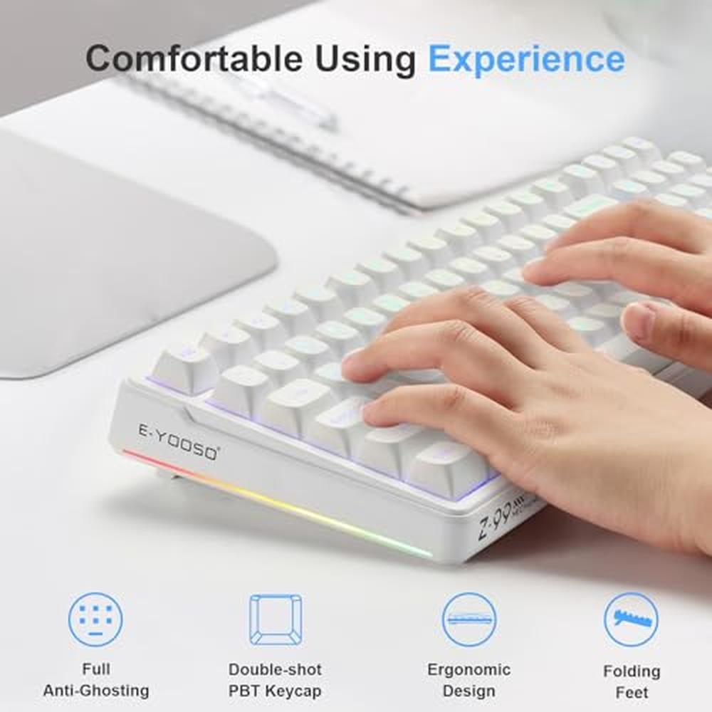 HUO JI E-Yooso Creamy Mechanical Keyboard – Packaging