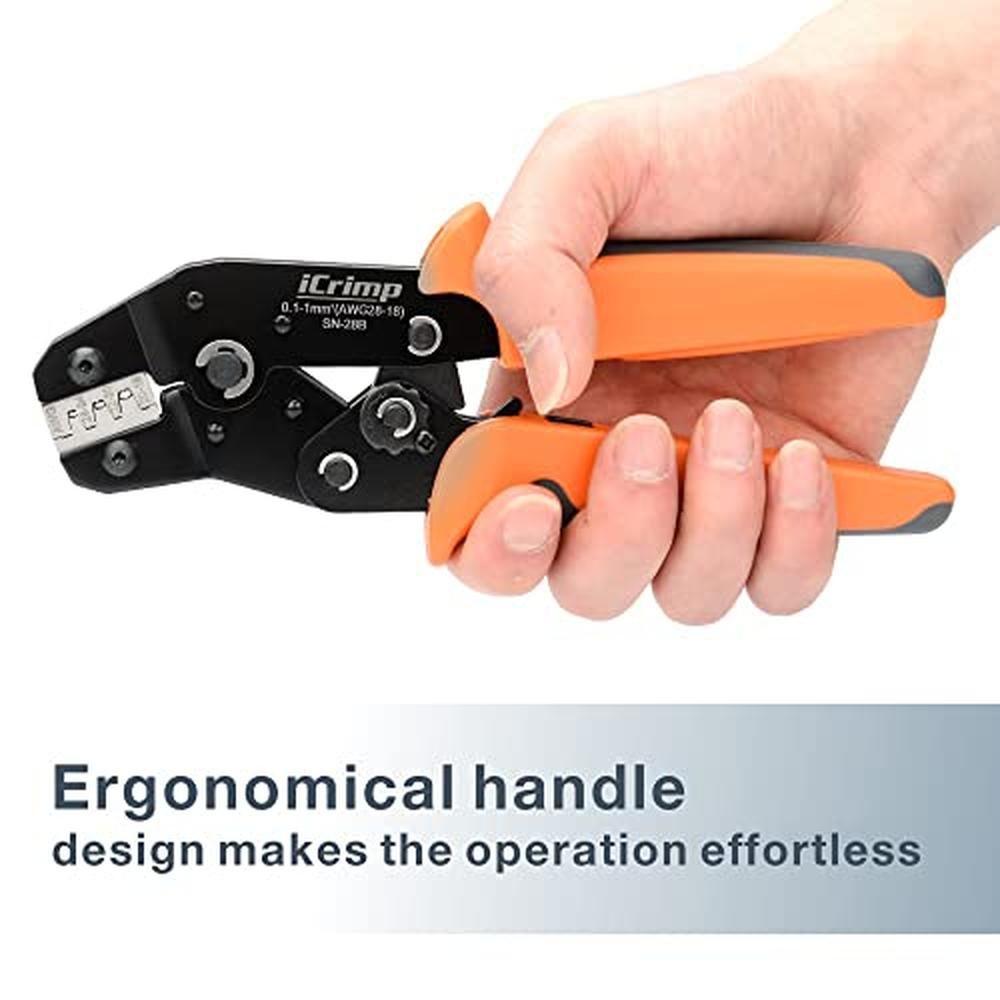 icrimp 28b: Dupont Terminal Ratchet Crimper 0.1-1.0mm – Packaging