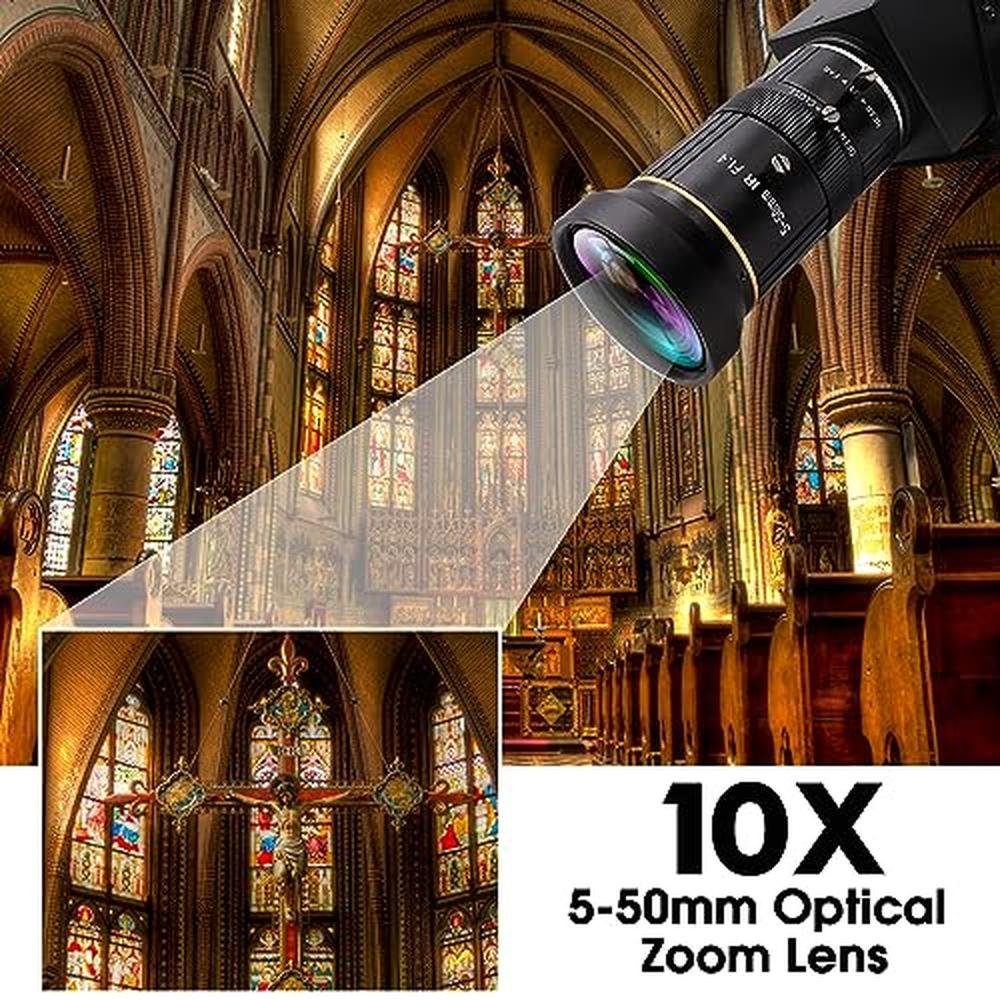 Camera IFWATER: IFWATER HDMI 4K USB Camera 10X Variable – Packaging