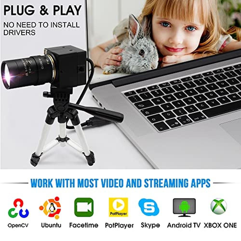 IFWATER Camera: IFWATER USB Camera 1080P 5-50mm 10X – Packaging