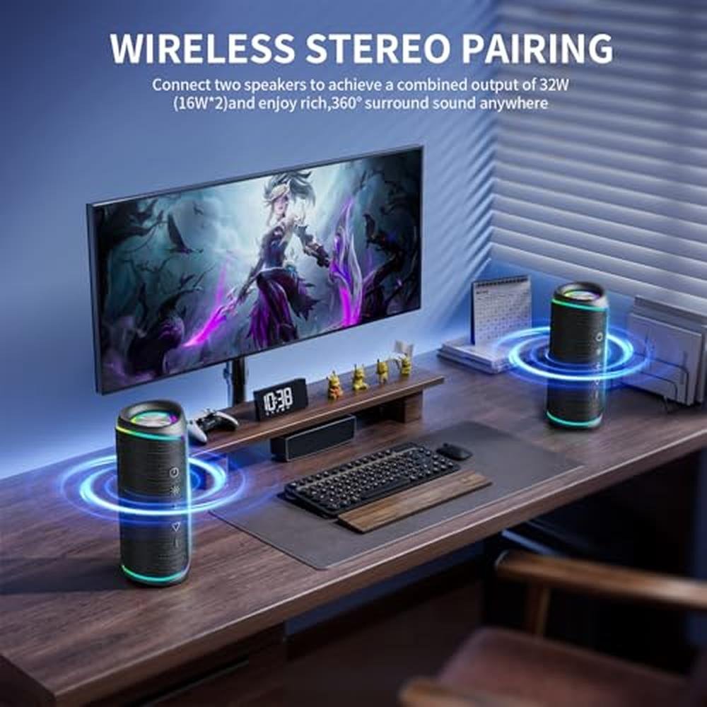 Speaker IHE: IHE Bluetooth Speaker HD Sound IPX5 Waterproof – Packaging