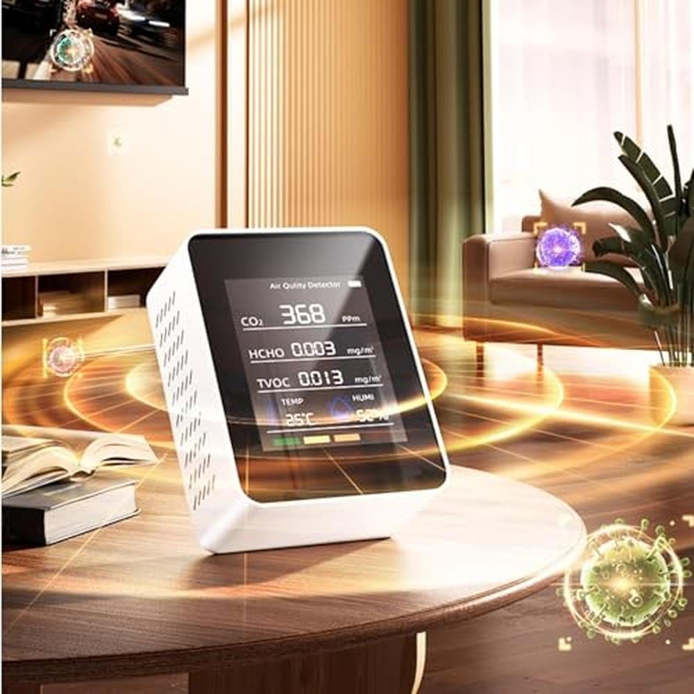 CO2 Detector: Air Quality Monitor 5-in-1 – Packaging