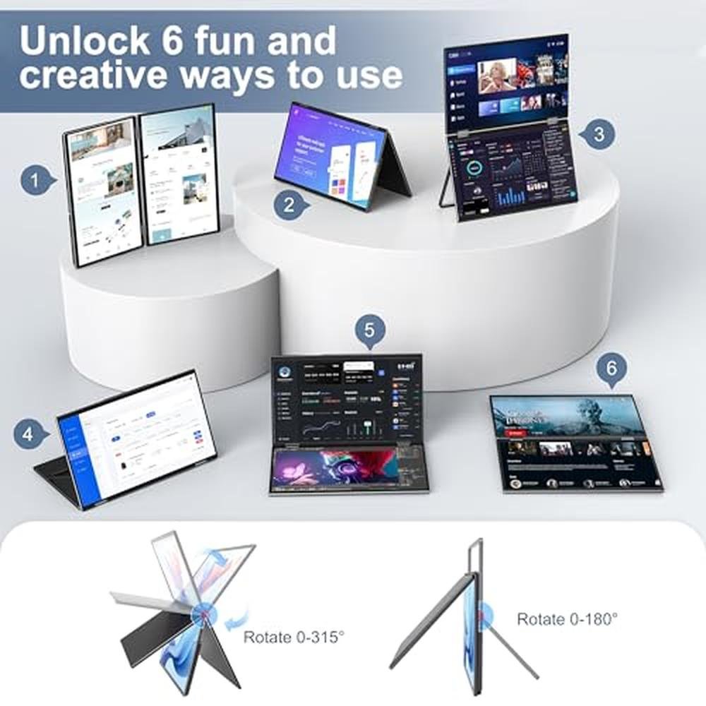 Monitor Dual: InnoView Portable Dual Monitor 15.6 1920x1080 – Packaging