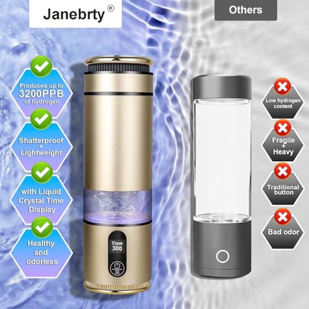Hydrogen Water Generator Bottle – Close-up Detail