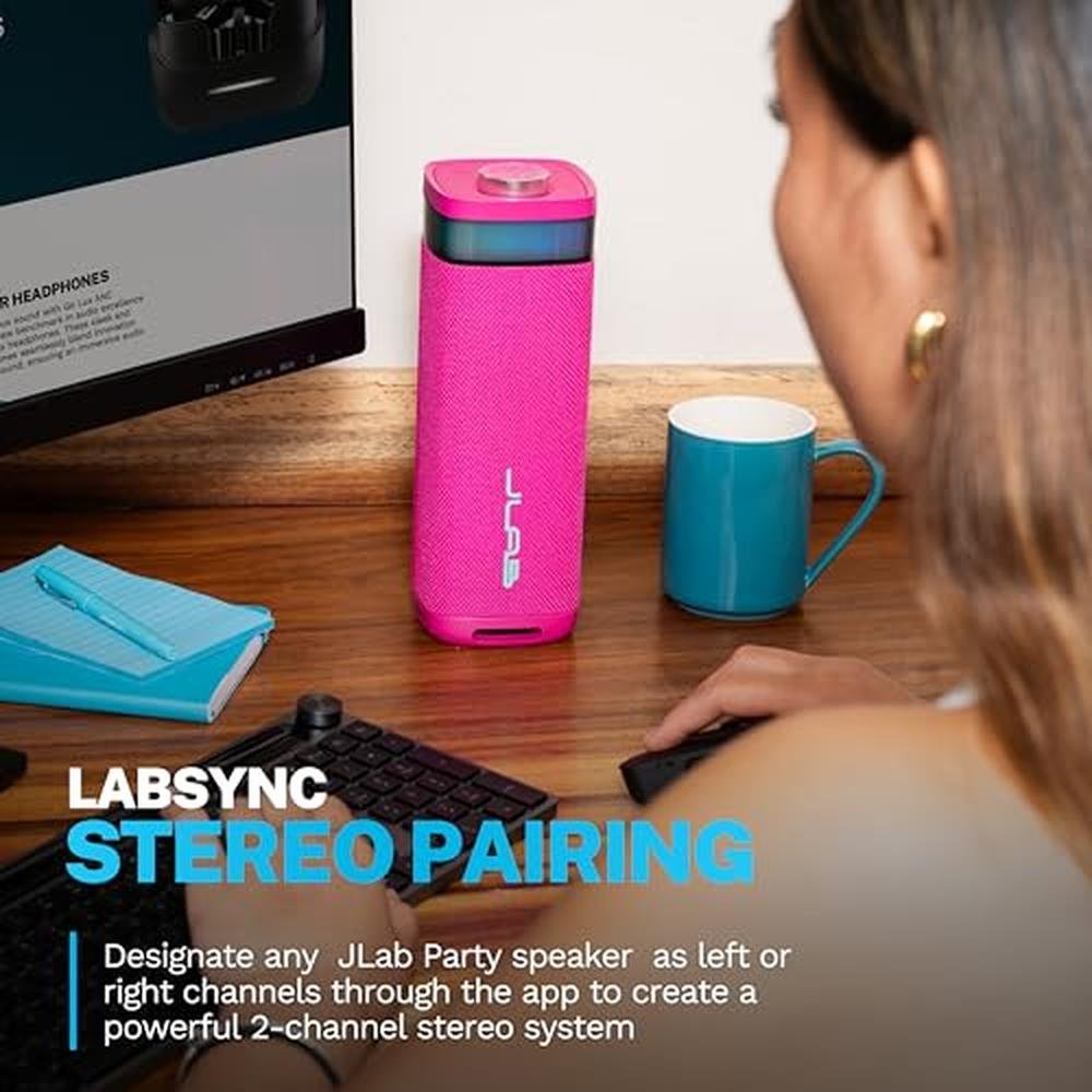 JLab JBuds Party: Portable Bluetooth Speaker 2 Full-Range – Packaging