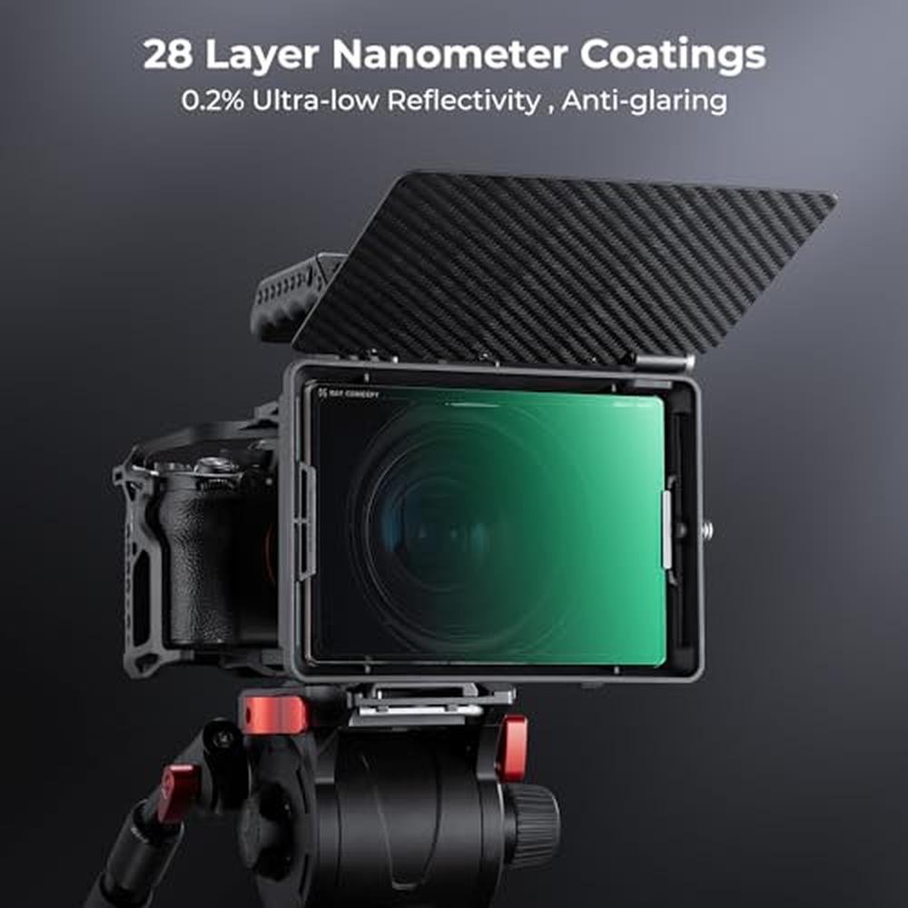 K&F CONCEPT 4'' x 5.65'' Square ND0.6 (2 Stops) Filter – Packaging