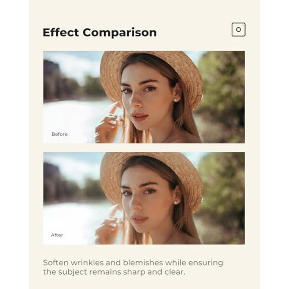 K&F CONCEPT 40.5mm Black Diffusion 1/4 Filter Mist – Packaging