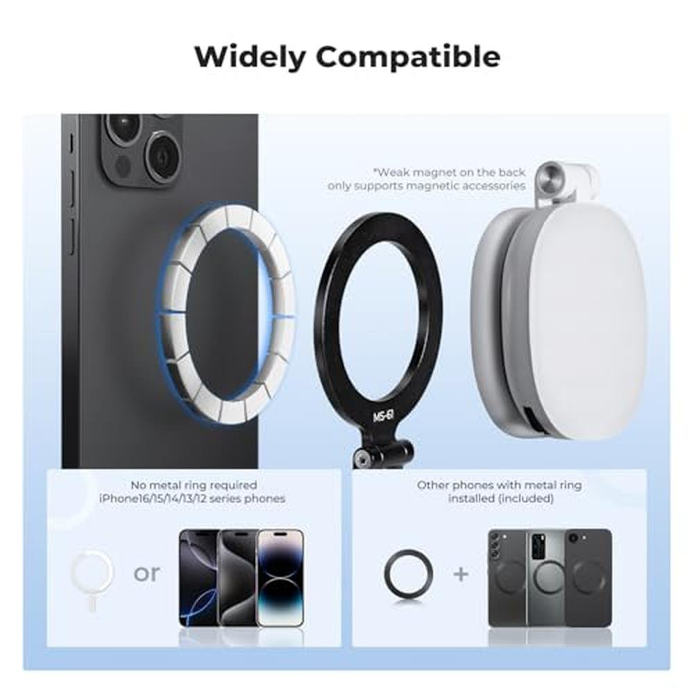 Phone Mount: K&F CONCEPT Magnetic Metal Phone Mount with – Packaging