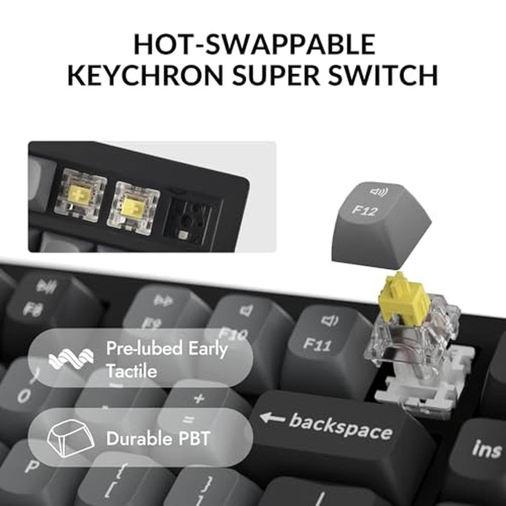 Keychron K10 Max Wireless Custom Mechanical Keyboard – Packaging