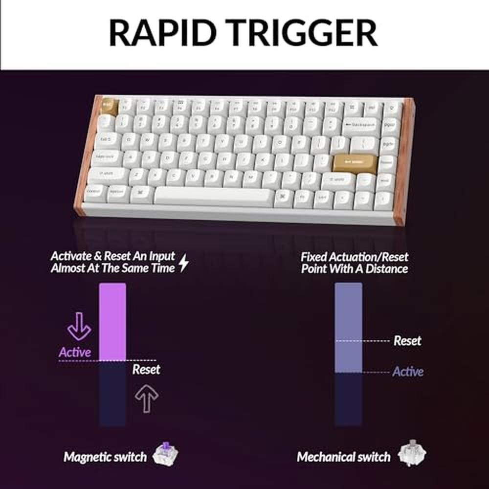 Keychron K2 HE Rapid Trigger: Wireless Custom Keyboard with – Packaging