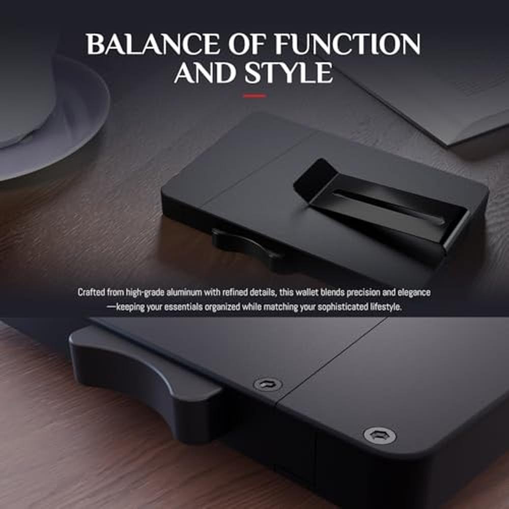 Card Holder: LEDONGUS Wallet RFID Blocking Metal Card – Packaging