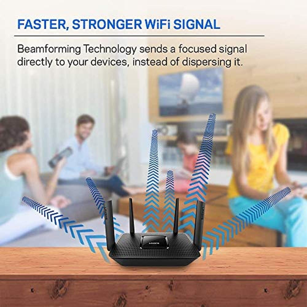 Linksys EA8300 Max-Stream: AC2200 Tri-Band Wi-Fi Router for – Packaging