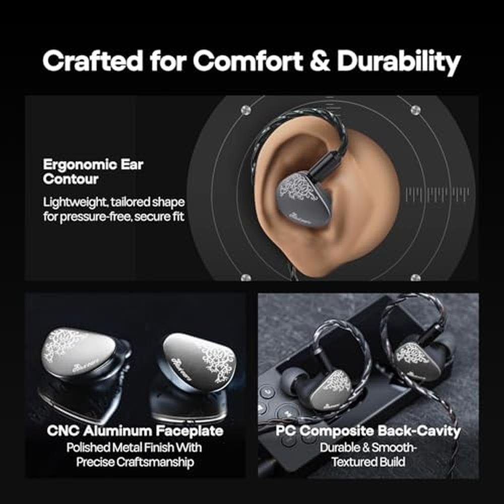 Linsoul Kiwi Ears Cadenza II 10mm Titanium Driver in Ear – Packaging