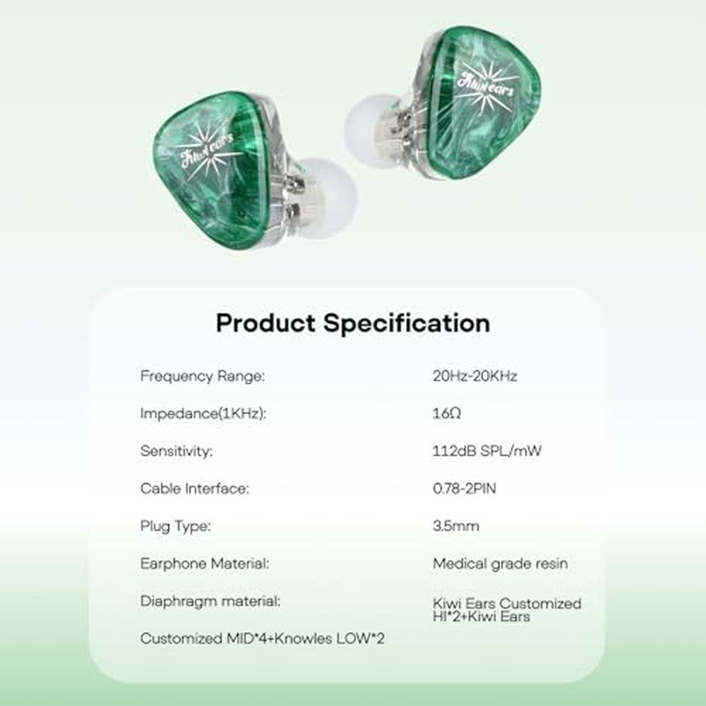 Linsoul Kiwi Ears Orchestra Lite Performance Custom 8BA – Packaging