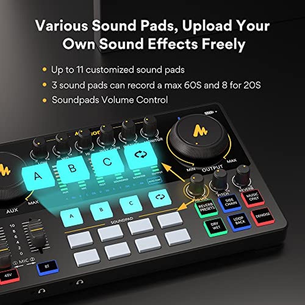 Podcast Maono: MAONO MaonoCaster Audio Interface with XLR – Packaging