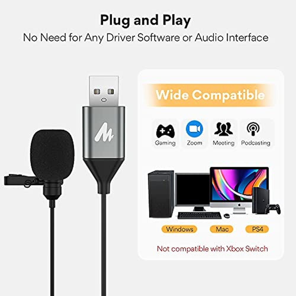 Maono Lavalier Microphone: Maono AU-100 High-End – Packaging