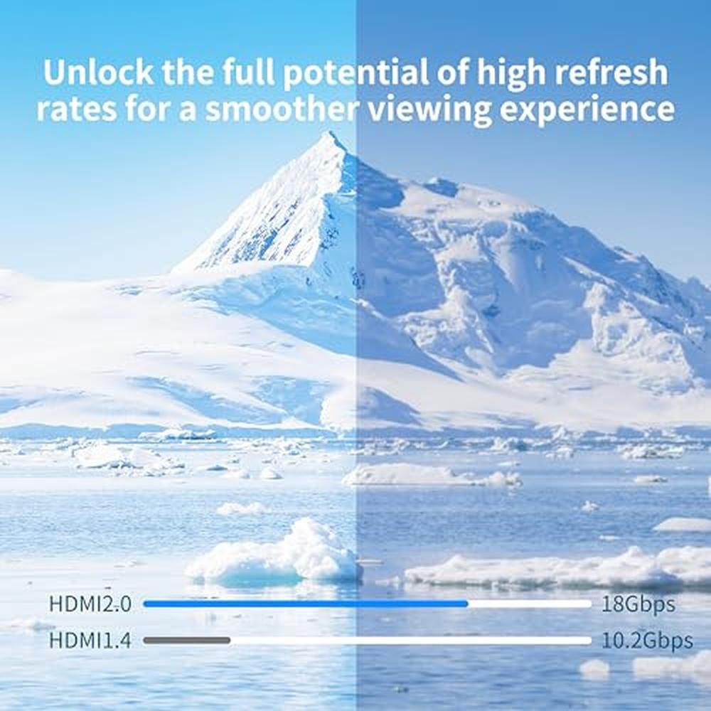 Fiber Cable: MavisLink 4K Fiber Optic HDMI Cable 75ft High – Packaging