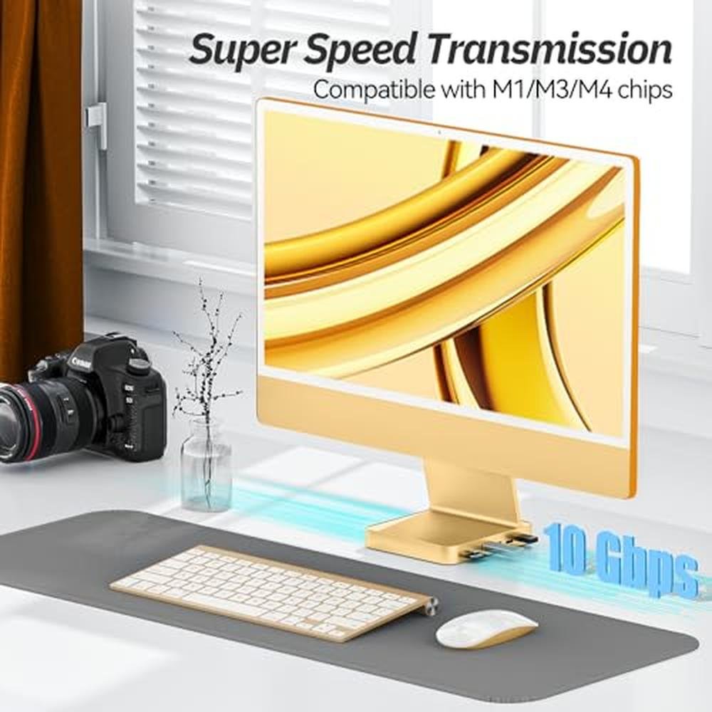 iMac Hub: Minisopuru USB C Hub for 24-inch iMac 2021-2024 – Packaging
