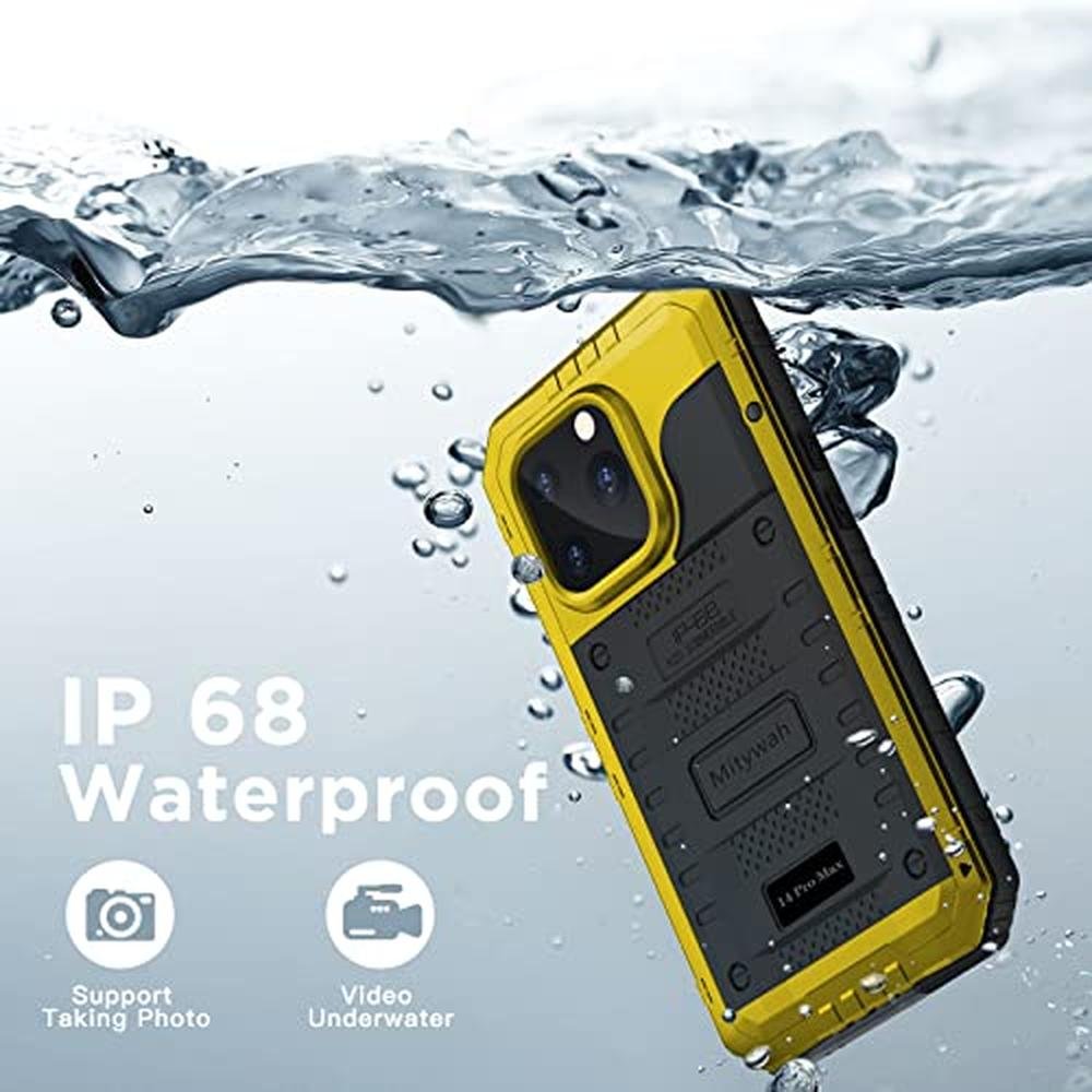 Case Mitywah: Mitywah Waterproof Case for iPhone 14 Pro Max – Packaging
