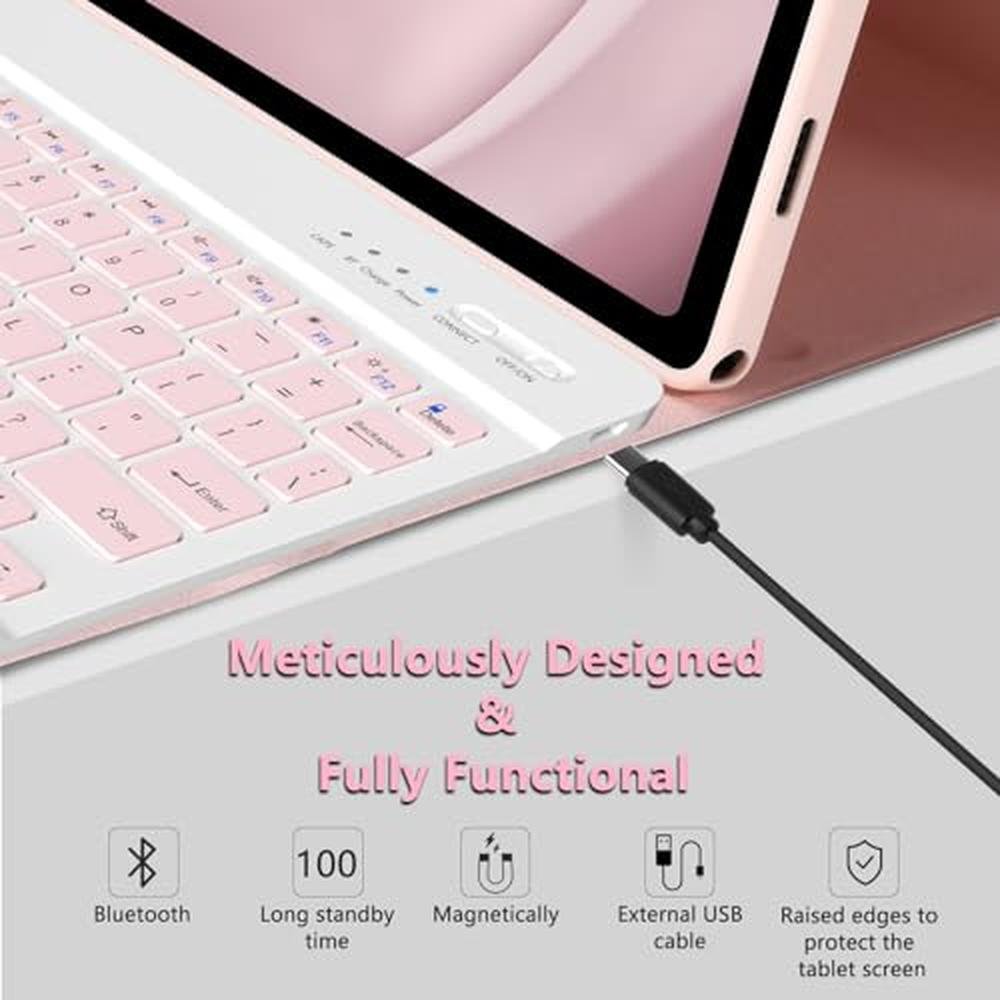 Galaxy Tab A9 Plus Case: MMK Wireless Detachable Keyboard – Packaging