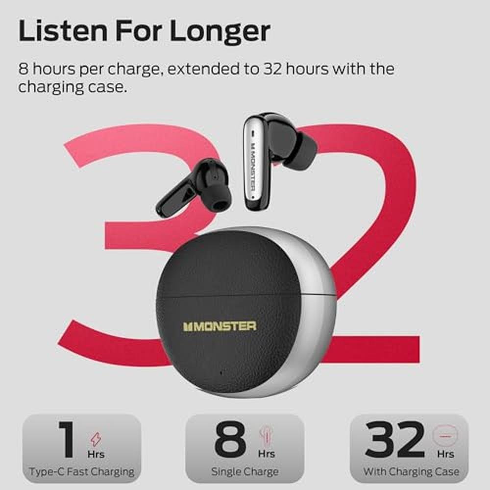 Earbuds Bluetooth: Monster N-Lite 310 True Wireless Earbuds – Packaging
