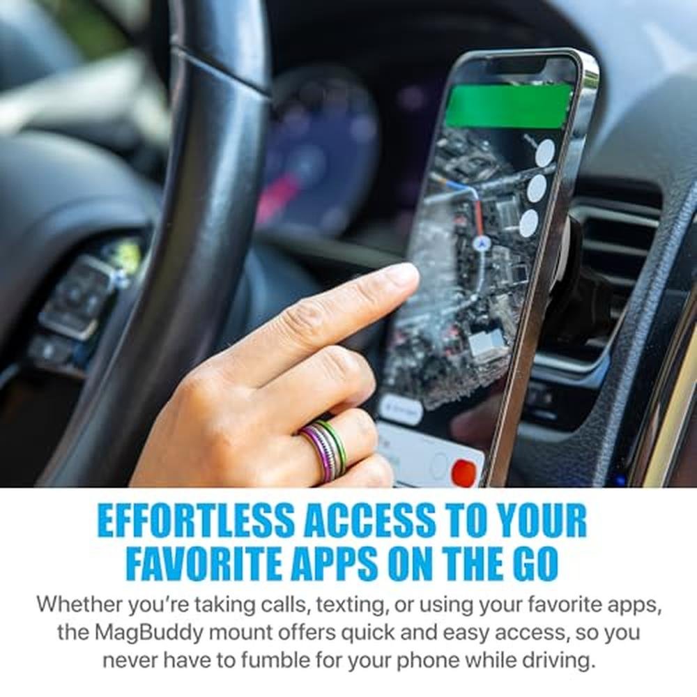 Naztech MagBuddy: Premium Car Air Vent Cell Phone Holder – Packaging