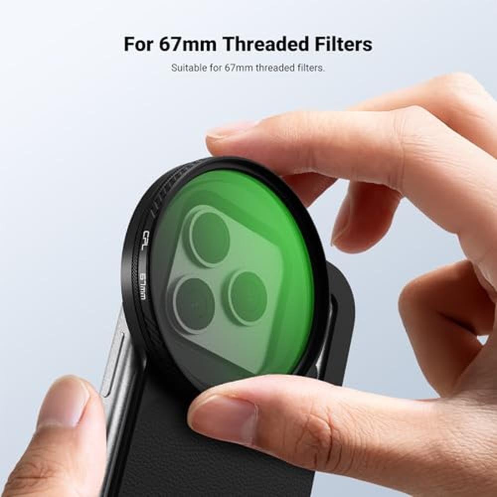 NEEWER 6.9" Magnetic Phone Lens Filter Mount Adapter – Packaging
