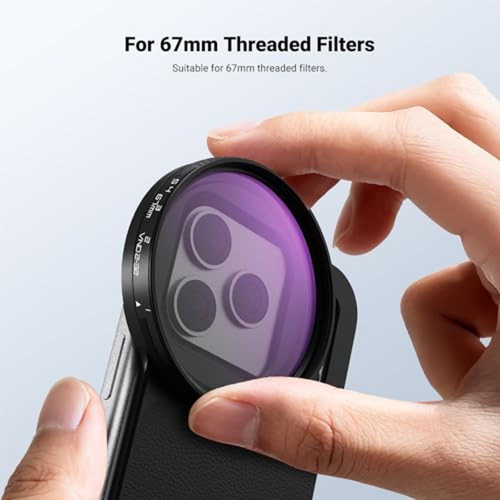 NEEWER 6.9" Magnetic Phone Lens Filter Mount Adapter – Packaging