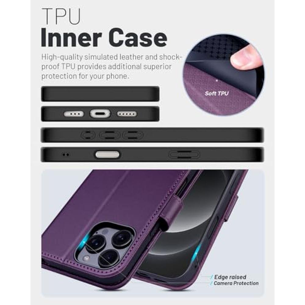 iPhone 16 Pro Max Case: OCASE Wallet Case PU Leather Flip – Packaging