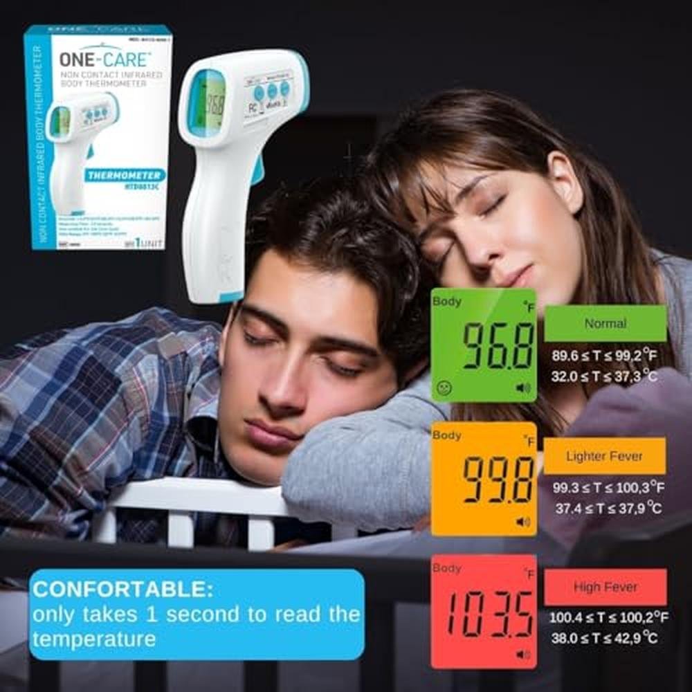 Thermometer One: Homedics HTD8813C Non-Contact Infrared – Packaging