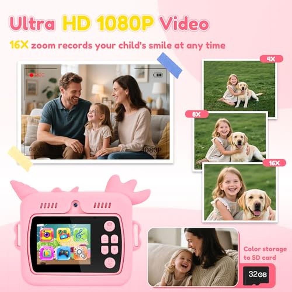 Kids Camera: OTJ Instant Print Camera for Girls and Boys – Packaging