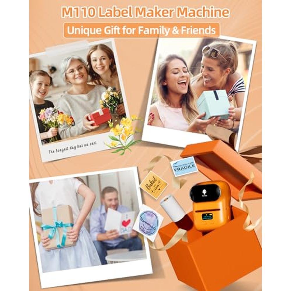 Barcode Printer: Phomemo M110 Thermal Label Maker Machine – Packaging