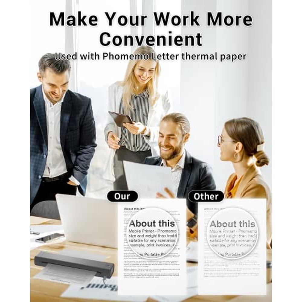 Printer Thermal: Phomemo Inkless Portable Printer Wireless – Packaging