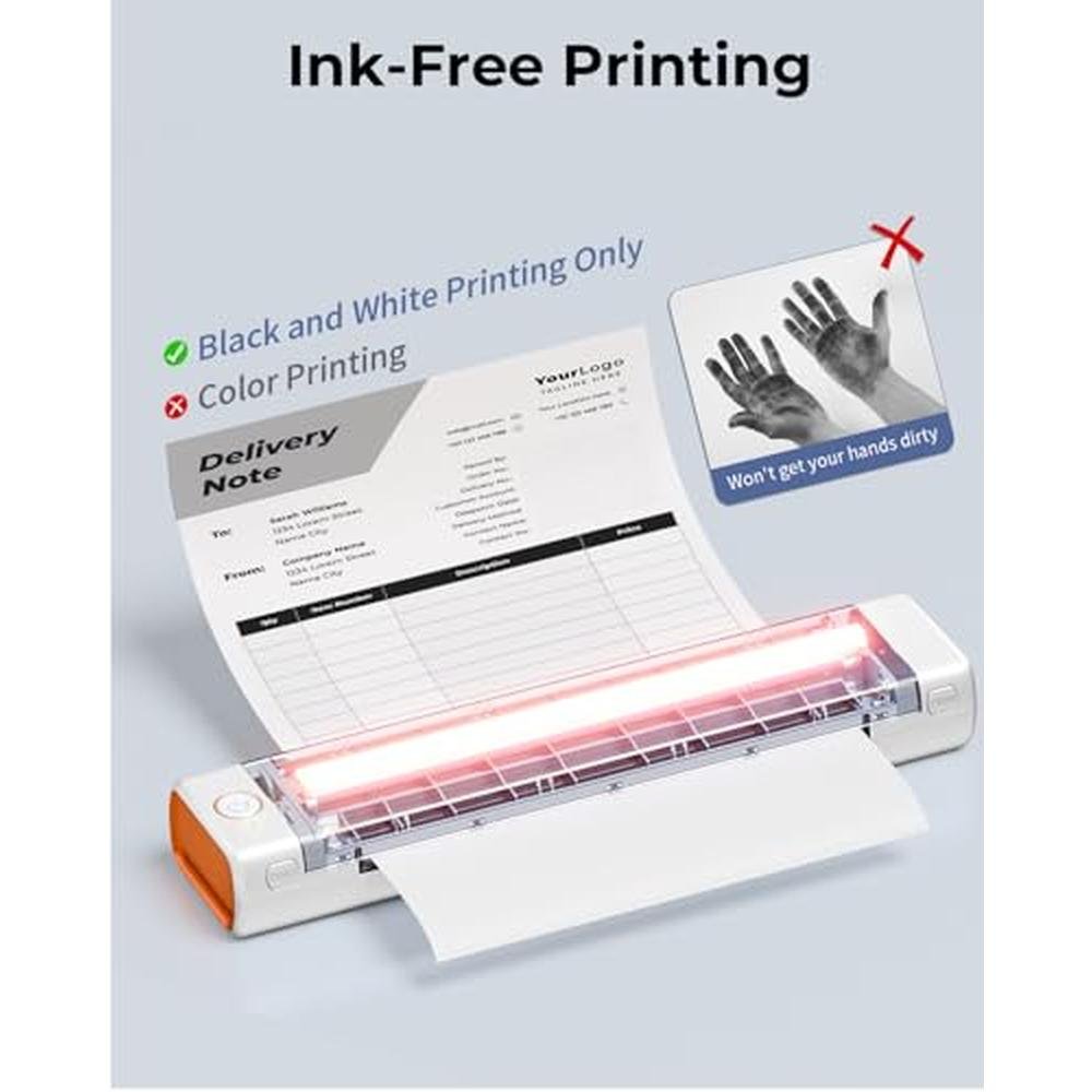 Thermal Printer: Phomemo M08F Wireless Thermal Bluetooth – Packaging