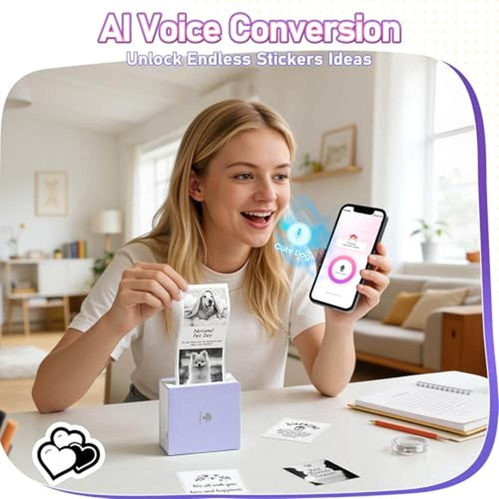 Sticker Printer: Phomemo Mini Thermal Sticker Printer – Packaging