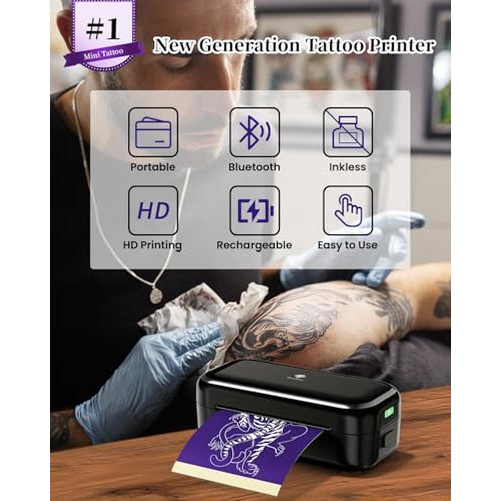 Tattoo Phomemo: Phomemo TP31 Mini Tattoo Maker – Packaging