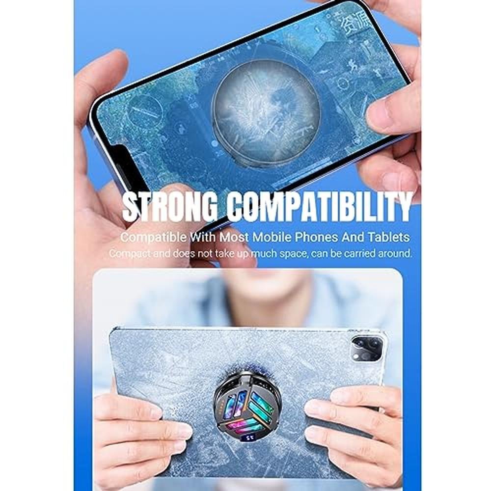 Phone Cooler: Magnetic Phone Cooler Cooling Fan for Gaming – Packaging