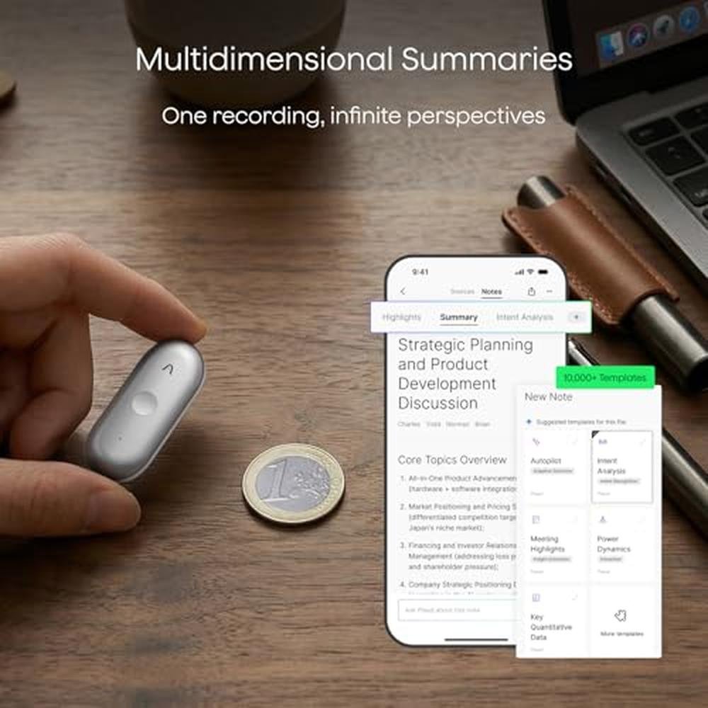 Plaud NotePin S AI Voice Recorder – Packaging