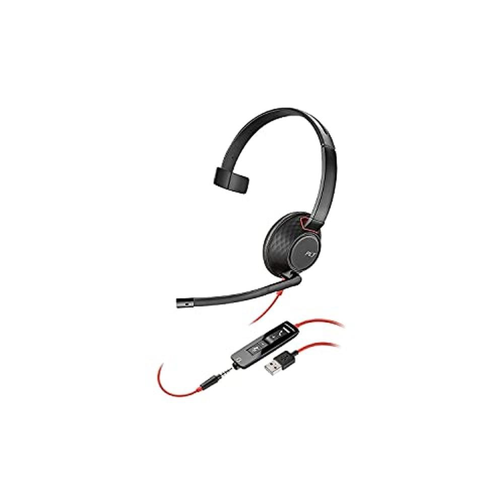 Headset Poly: Poly Blackwire 5220 USB-C Headset – Close-up Detail