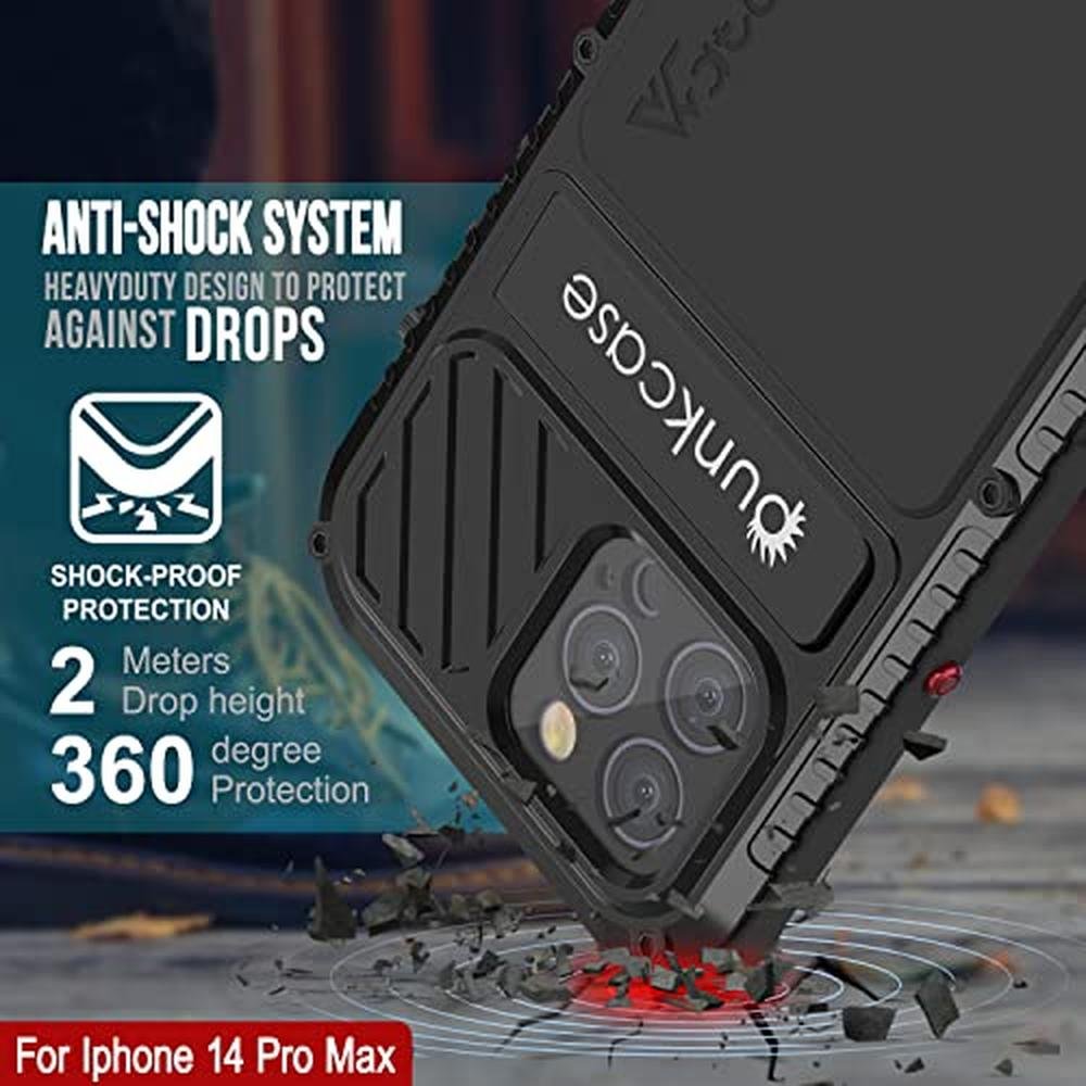 PunkCase Waterproof Case for iPhone 14 Pro Max – Packaging