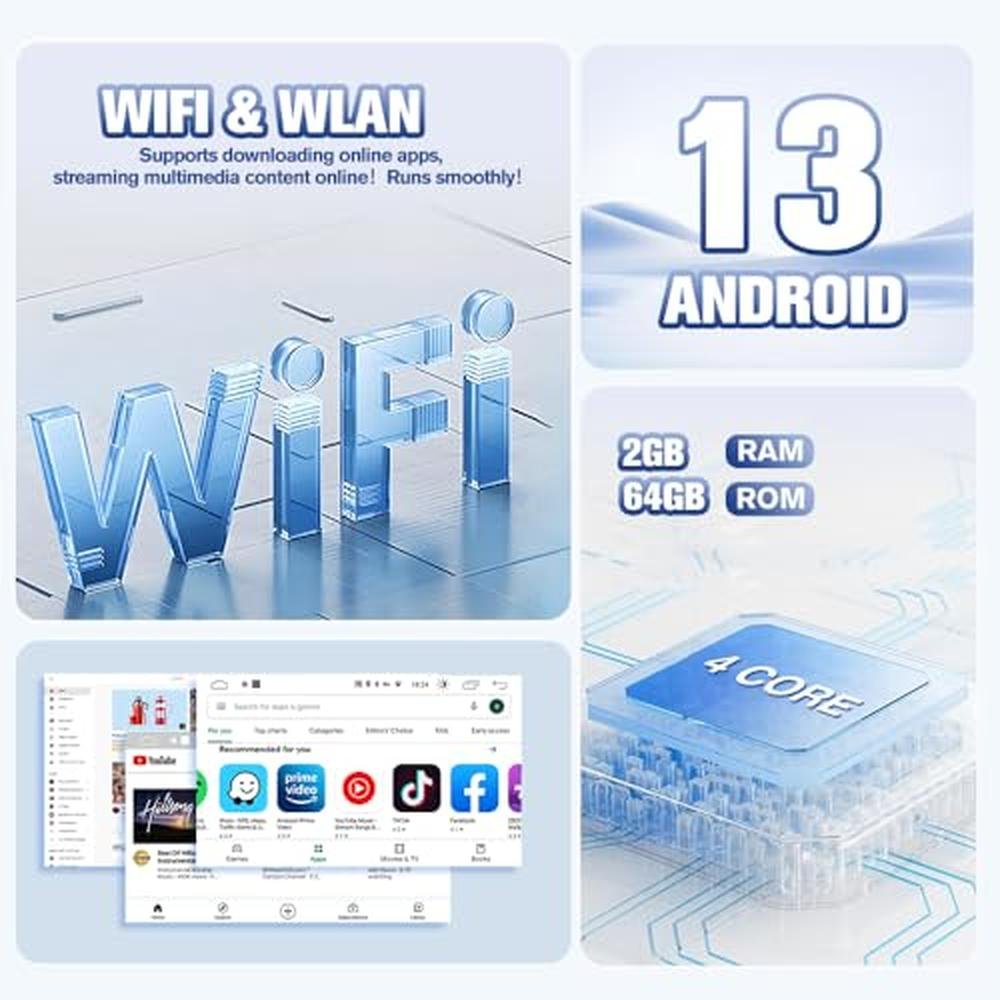 Android Pyniro: Pyniro Car Radio Stereo Upgrade for Dodge – Packaging