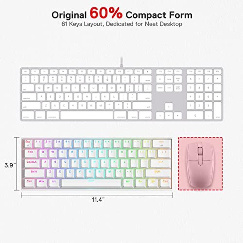 Keyboard Redragon: Redragon K530 Pro Draconic 60 Wireless – Packaging
