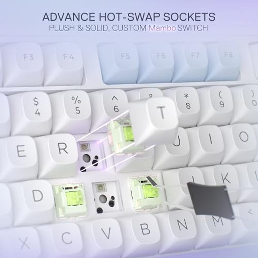 Gaming Keyboard Redragon K673 MAX 75% Wireless Gasket RGB – Packaging