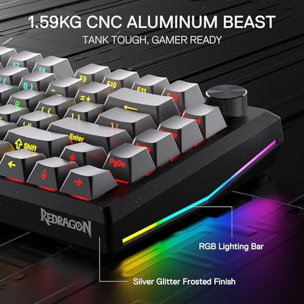 CNC Keyboard: Redragon K687 PRO Wireless Mechanical Keyboard – Packaging