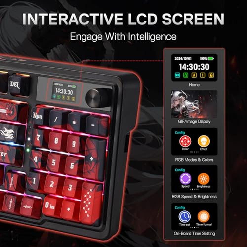 Keyboard Redragon K719 Pro: Wireless Gasket Gaming Keyboard – Packaging
