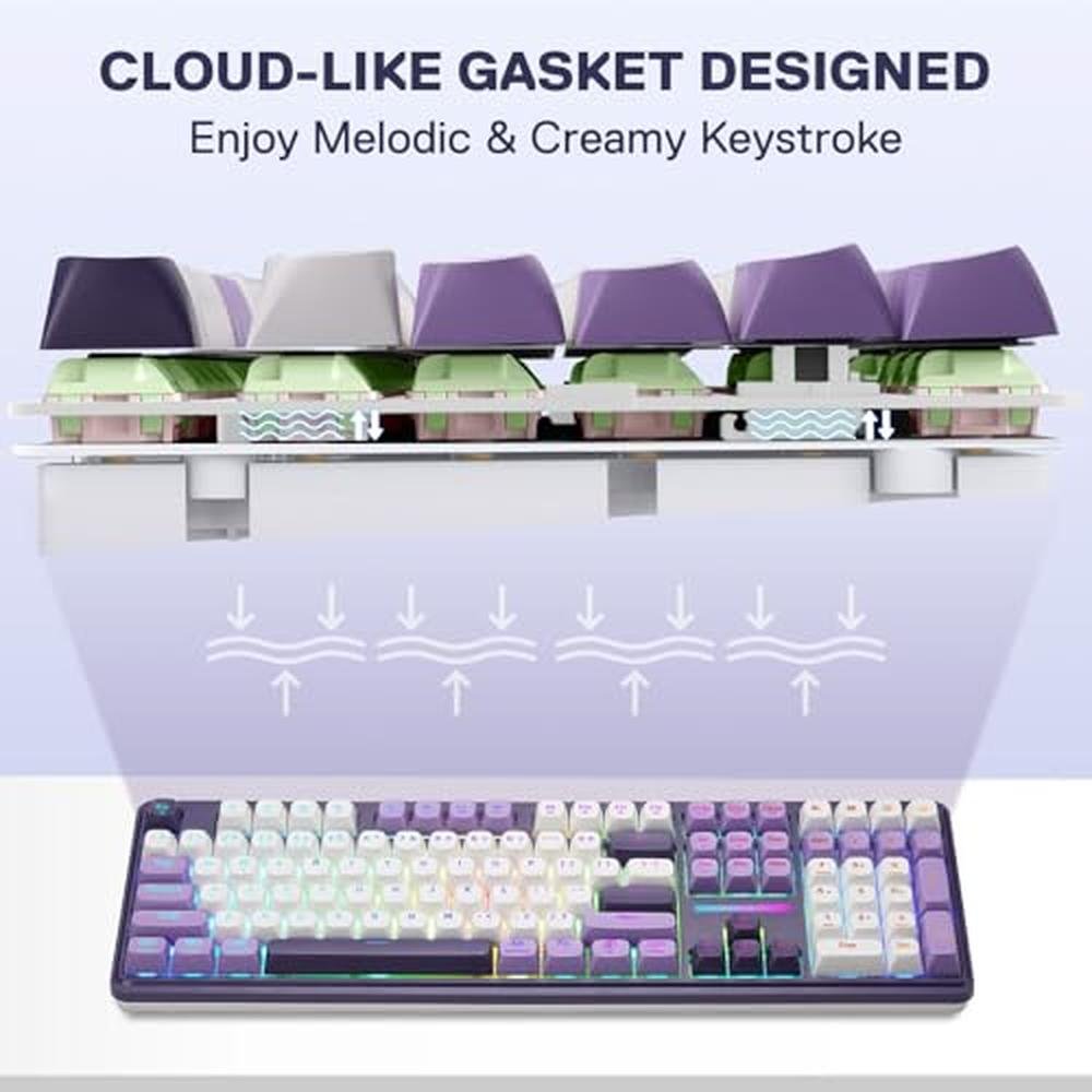 Keyboard Redragon: Redragon K745 PRO Wireless Gasket RGB – Packaging
