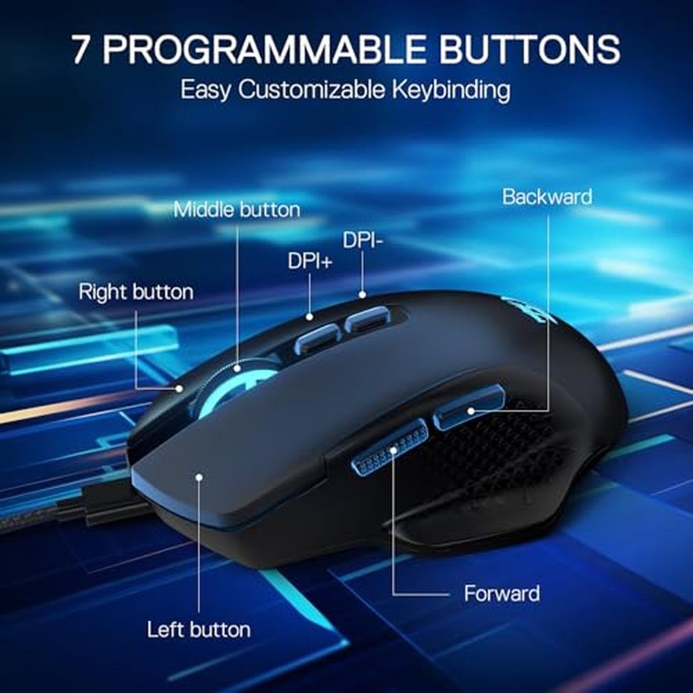 Gaming DPI: Redragon M695 Wired Gaming Mouse 24 – Packaging