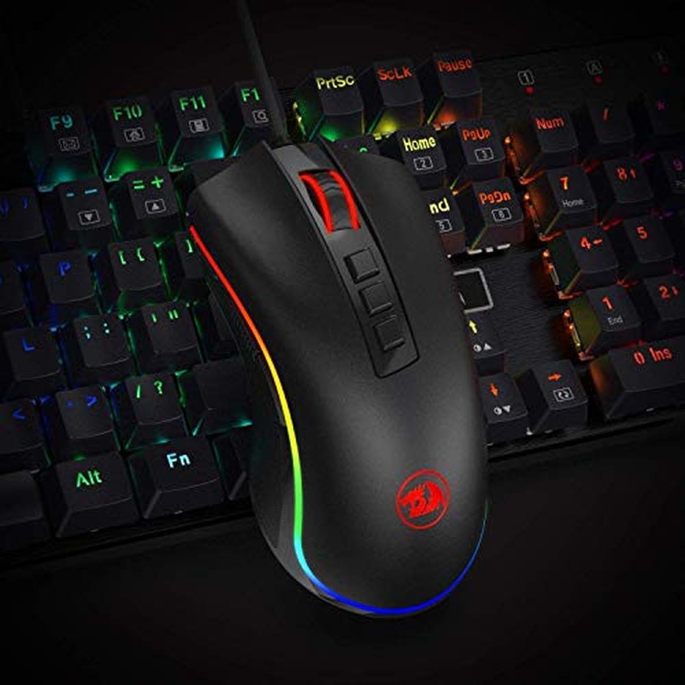 Redragon M711 Cobra Gaming Mouse with 16.8 Million RGB – Packaging