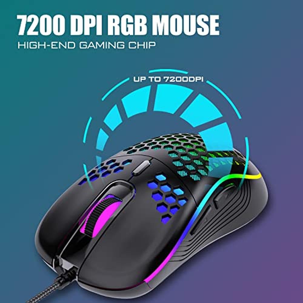 Gaming Keyboard: RedThunder 60% Ultra-Compact 61-Key RGB – Packaging