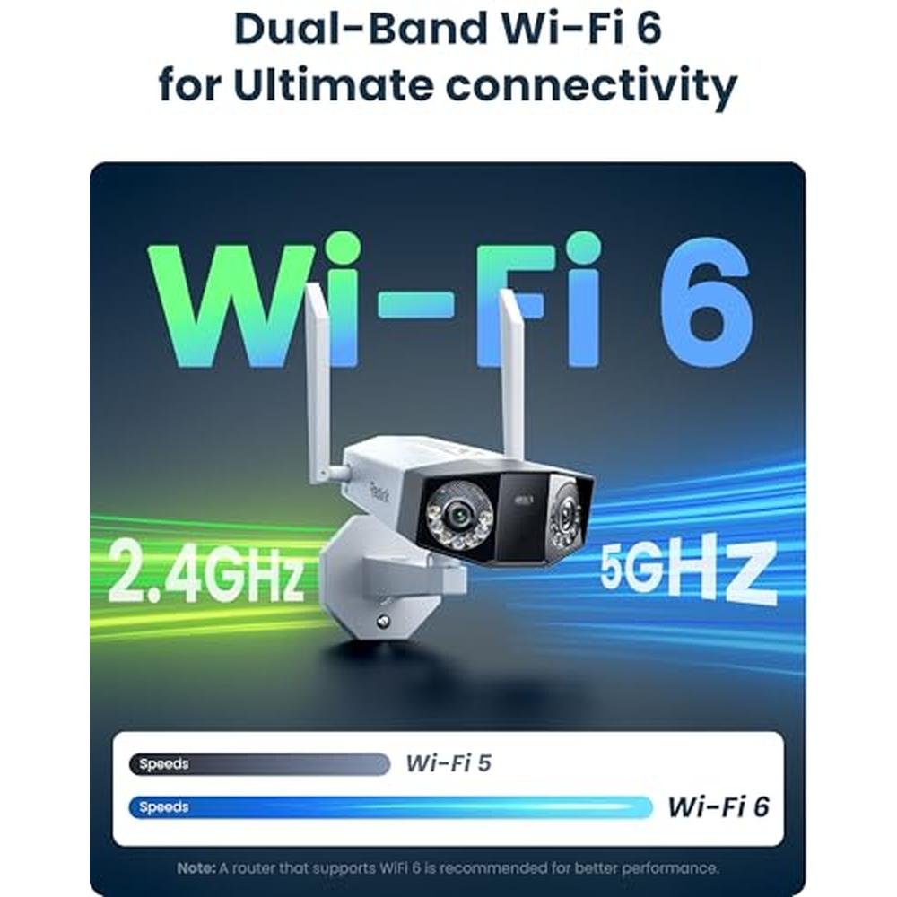 WiFi Reolink: REOLINK 16MP WiFi Security Camera Outdoor 180 – Packaging